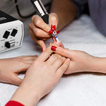 Load the image into the gallery viewer, JCMASTER MCE475CMF, Premium Keramik Aufsätze longlife Bits 2.35mm Nagelfräser Crystal Gelnägel Medium Schleifen Acryl Maniküre, Pediküre Nageldesign Schleifkörper Acrylnägel, verschiedene Stärken JCMASTER