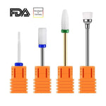 Carica l'immagine nel visualizzatore della galleria, JCMaster 3x Premium Keramik Bit Set + 1x Bürstenbit, Standardmaße - JCM Beauty JCMaster