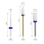 Carica l'immagine nel visualizzatore della galleria, JCMaster 3x Premium Keramik Bit Set + 1x Bürstenbit, Standardmaße - JCM Beauty JCMaster