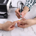 Load the image into the gallery viewer, JCMASTER MCA653F, Nagelfräser Bit Premium, 2,35mm, MCA653F Hartmetall, Longlife, Aufsatz Gelnägel, Acryl Maniküre, Pediküre, Hornhaut, Stärke Fein, Inkl Ebook JCMaster-Beauty