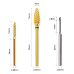 Carica l'immagine nel visualizzatore della galleria, JCMaster MCA4, Beauty 3x Premium Hartmetall Bits Inkl. 1x Polierbit JCMaster