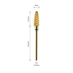 Load the image into the gallery viewer, JCMaster MCA002M5/MCA001C5, Premium Hartmetall Bit Birnenform Maniküre/Pediküre, Standardmaße, +Series JCMaster