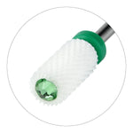 Load the image into the gallery viewer, JCMaster MCE475M1, Profi Keramik Bit zylinderförmig mit Crystal Maniküre/Pediküre, grob, Standardmaße JCMaster