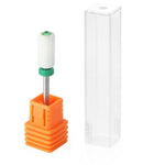 Load the image into the gallery viewer, JCMaster MCE475M1, Profi Keramik Bit zylinderförmig mit Crystal Maniküre/Pediküre, grob, Standardmaße JCMaster
