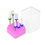 Cargue la imagen en el visor de la galería, JCMASTER® 5x Premium Keramik Bits Inkl. 1x Bürstenbit Maniküre/Pediküre/Hornhaut Professionelles Schleifkörper Set Für Nagelfräser JCMASTER
