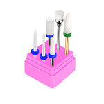 Cargue la imagen en el visor de la galería, JCMASTER® 5x Premium Keramik Bits Inkl. 1x Bürstenbit Maniküre/Pediküre/Hornhaut Professionelles Schleifkörper Set Für Nagelfräser JCMASTER
