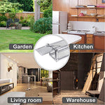 Load the image into the gallery viewer, RatzFatz® 2x Lebendfalle Premium Mausefalle, Köder, Rattenfalle, Groß, XL, Profi, Garten &amp; Haus, Tierfalle Set, ua Hasen &amp; Hamster, Mehrfach, Lebend, Jagd, Käfig, Box, Aussen, Kastenfalle RatzFatz
