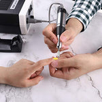 Load the image into the gallery viewer, JCMASTER MCA651C, Nagelfräser Bit Premium, 2,35mm, Hartmetall Longlife, Aufsatz Gelnägel, Acryl Maniküre, Pediküre, Hornhaut, Stärke Grob, MCA651C JCMASTER
