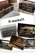 Lade das Bild in den Galerie-Viewer, RatzFatz® 2x Lebendfalle Mausefalle, Rattenfalle, ● Sieger 2021 ● XXL, Profi, Garten &amp; Haus, Tierfalle Set, ua Hasen &amp; Hamster, Sensibilität einstellbar, Mehrfach, Lebend, Jagd, Käfig RatzFatz
