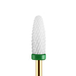 Lade das Bild in den Galerie-Viewer, JCMASTER 2MCE335C5, Premium Nagelfräser Aufsätze Keramik, 2.35mm Bits Grob Kegel Gelnägel Acryl Maniküre, Pediküre, Hornhaut Nagelmodellagen Profi Schleifkörper Inkl Halterung JCMaster-Beauty
