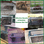 Carica l'immagine nel visualizzatore della galleria, RatzFatz® XXL Lebendfalle Für Alle Kleintiere, Wiederverwendbar, Draußen &amp; Drinnen, silber RatzFatz
