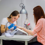 Załaduj obraz do przeglądarki galerii, JCMaster TouchPro+ Premium Nagelfräser 35000 Umin, Touchfunktion, 4x Bits inkl. 2022 Modell JCMaster-Beauty
