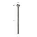 Cargue la imagen en el visor de la galería, JCMaster MCA077M6, Premium Bit Hartmetall Maniküre/Pediküre, medium, Standardmaße JCMaster 
