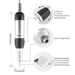Chargez l'image dans la visionneuse de galerie, JCMaster JD400H, Handstück, Ersatz Handgriff für Nagelfräser JCMaster Beauty
